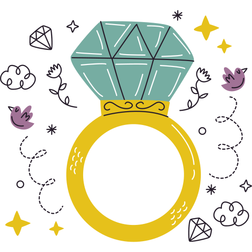 Ring free sticker Ring free sticker