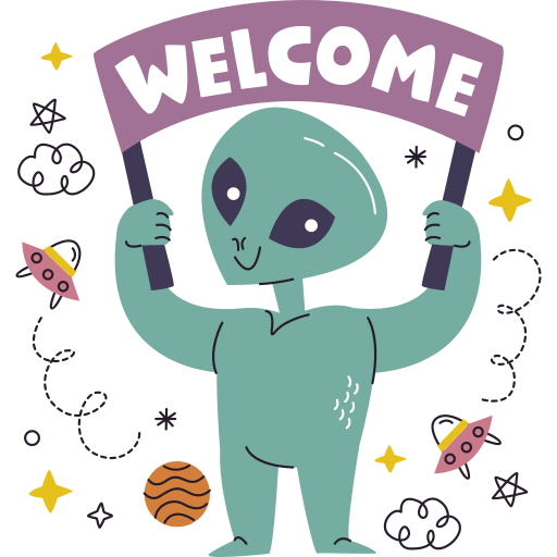 Alien Stickers - Free miscellaneous Stickers