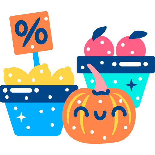 Market free sticker