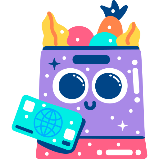 Market free sticker