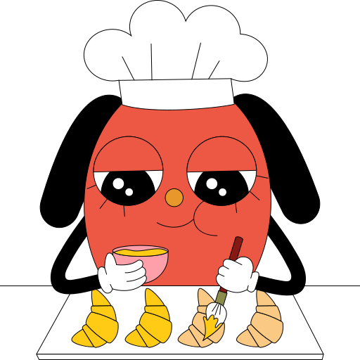 Bakery free sticker
