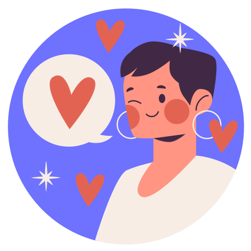 Flirt Stickers - Free valentines day Stickers