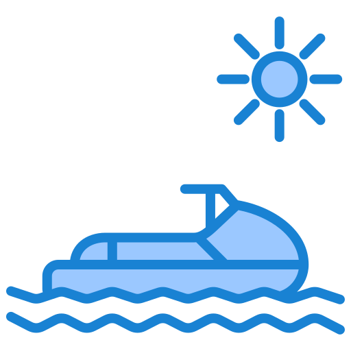 moto acuática icono gratis