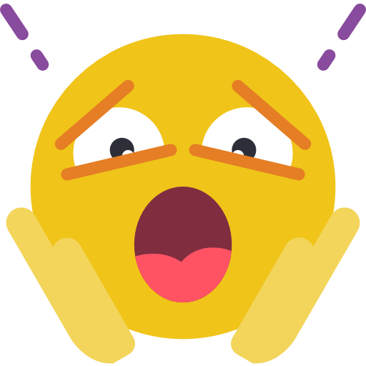 Shocked Emoji Icon Icons By Canva Images