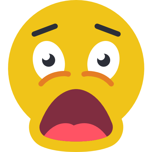 Shocked free icon