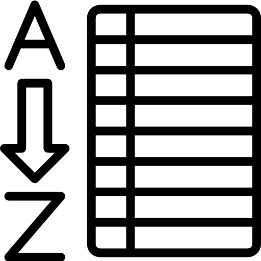 ordenar icono gratis ordenar icono gratis