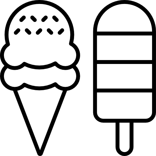 sorvete grátis ícone