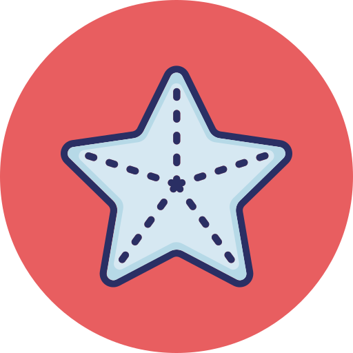 estrella de mar icono gratis