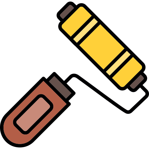 페인트 롤러 무료 아이콘