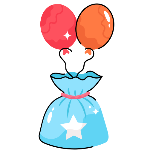 Bag Stickers - Free birthday and party Stickers