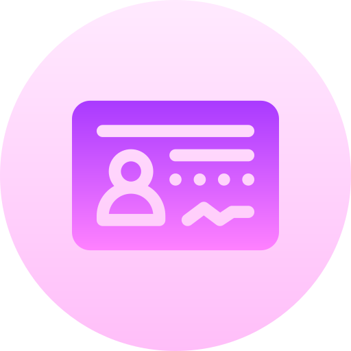tarjeta de identificación icono gratis