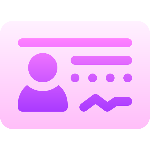 tarjeta de identificación icono gratis