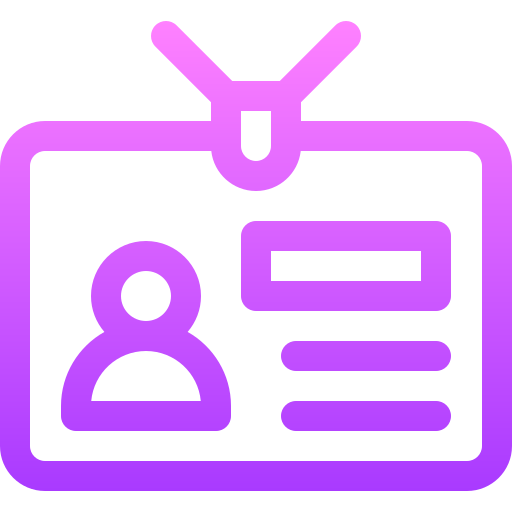 tarjeta de estudiante icono gratis