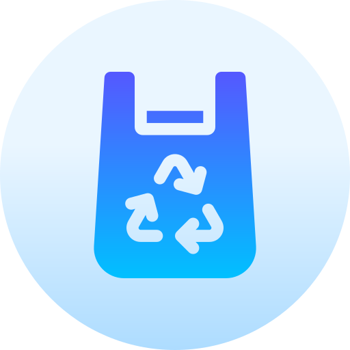 bolsa de reciclaje icono gratis