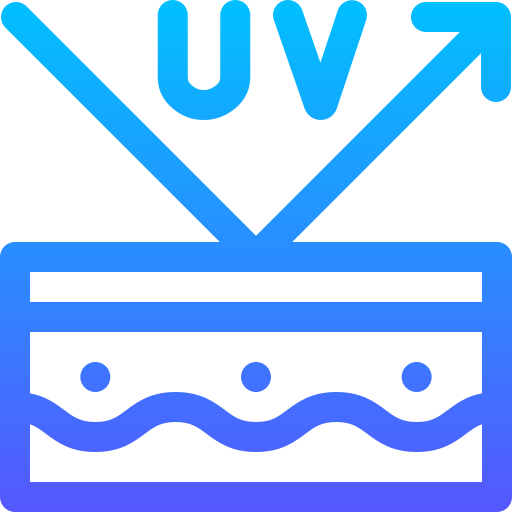 protección uv icono gratis