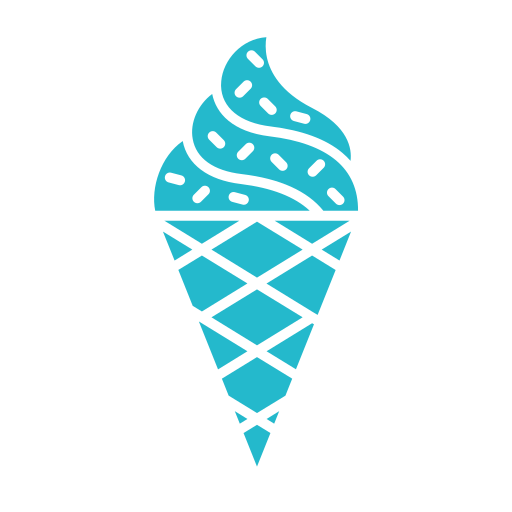 cucurucho de helado icono gratis