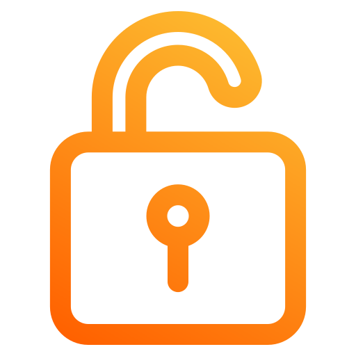 Unlock free icon