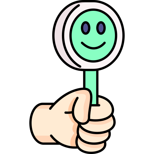 Satisfied free icon