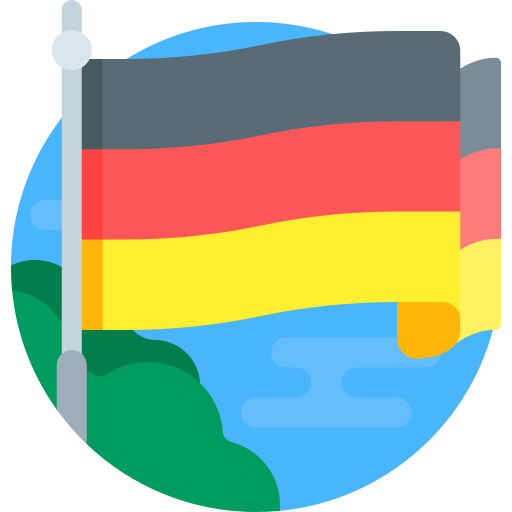 Флаг Германии с железным крестом