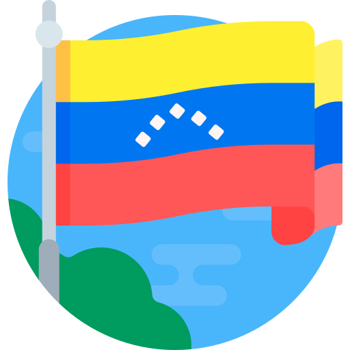 bandera venezolana icono gratis