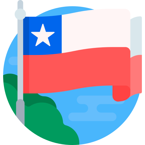 Chile flag free icon Chile flag free icon