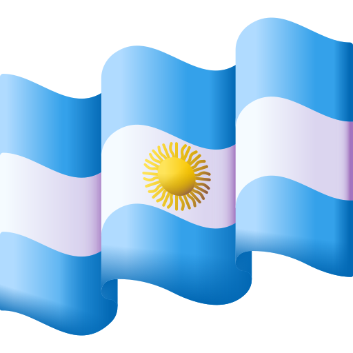 bandera argentina icono gratis