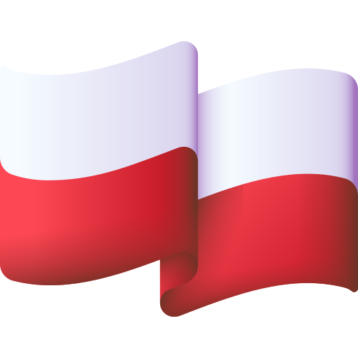 bandera de polonia icono gratis