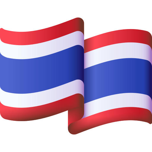 bandera de tailandia icono gratis