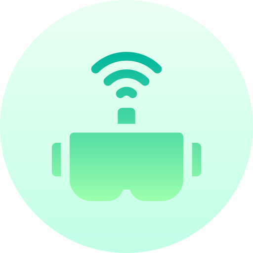 gafas de realidad virtual icono gratis