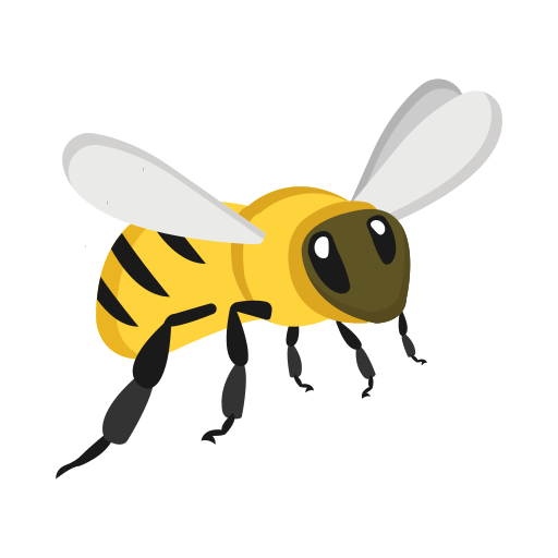 abeja icono gratis