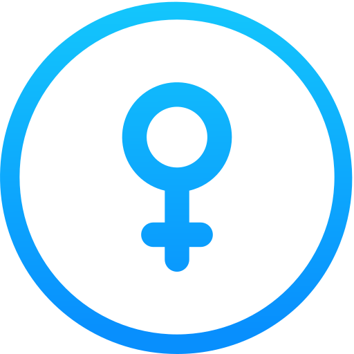 símbolo feminino grátis ícone