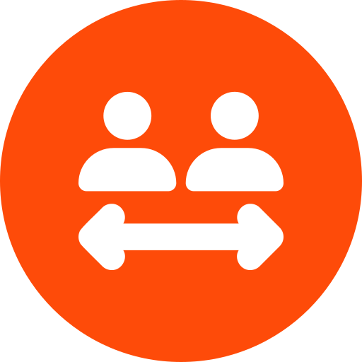 soziale distanz kostenlos Icon