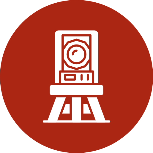 teodolito icono gratis
