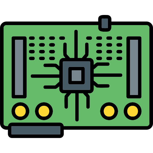 Circuit board free icon