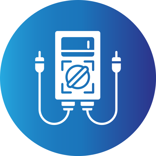 multímetro icono gratis