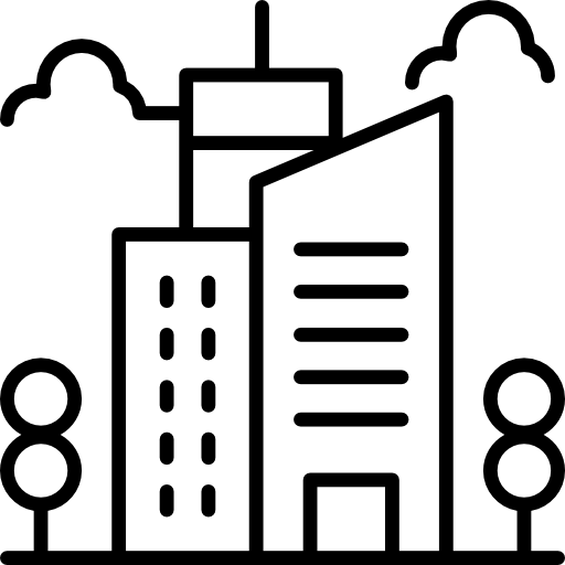 stadt, dorf kostenlos Icon