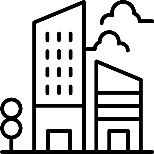 stadt, dorf kostenlos Icon