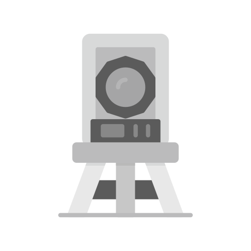 teodolito icono gratis