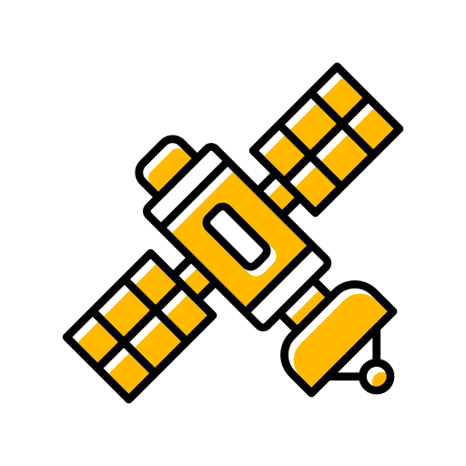 satélite espacial icono gratis