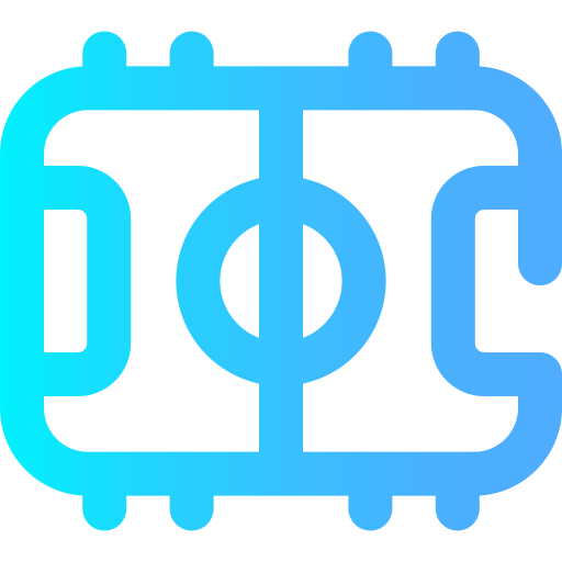 futbolín icono gratis