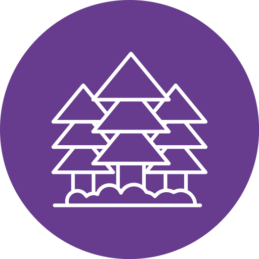 bosque icono gratis