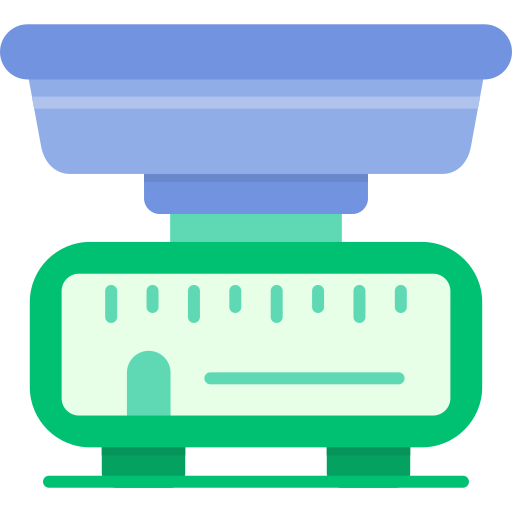 balanza de cocina icono gratis