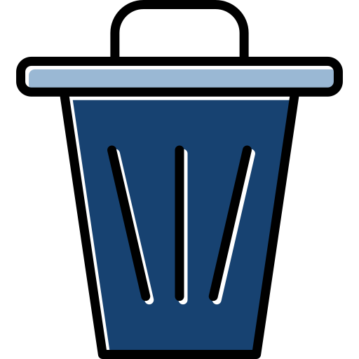 Dustbin free icon Dustbin free icon