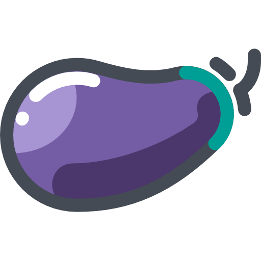 aubergine Icône gratuit