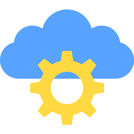 computación en la nube icono gratis