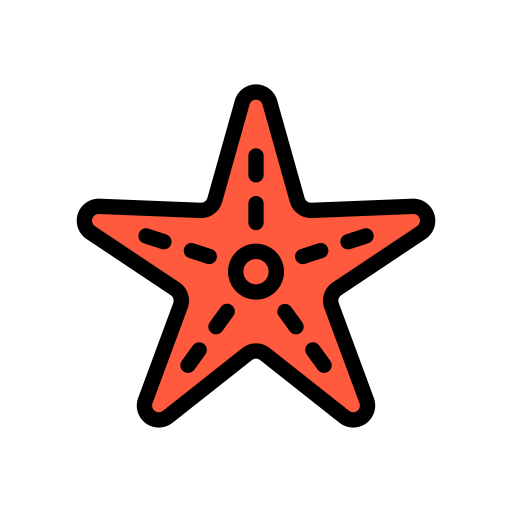 estrella de mar icono gratis