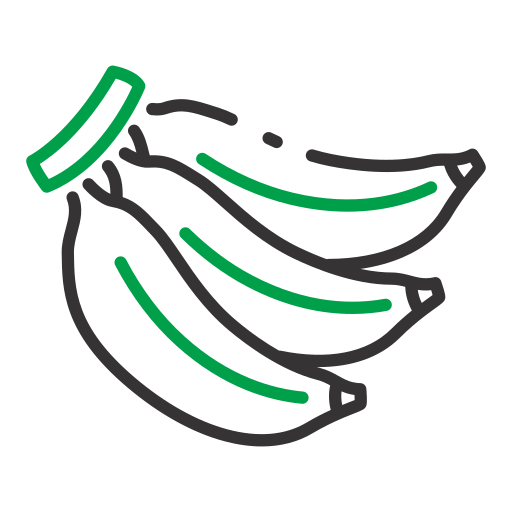 바나나 무료 아이콘