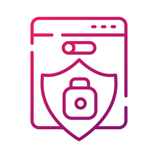 protección de datos icono gratis