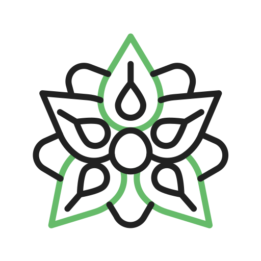 flores de fresa icono gratis