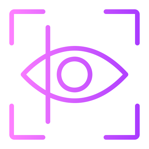 escáner ocular icono gratis